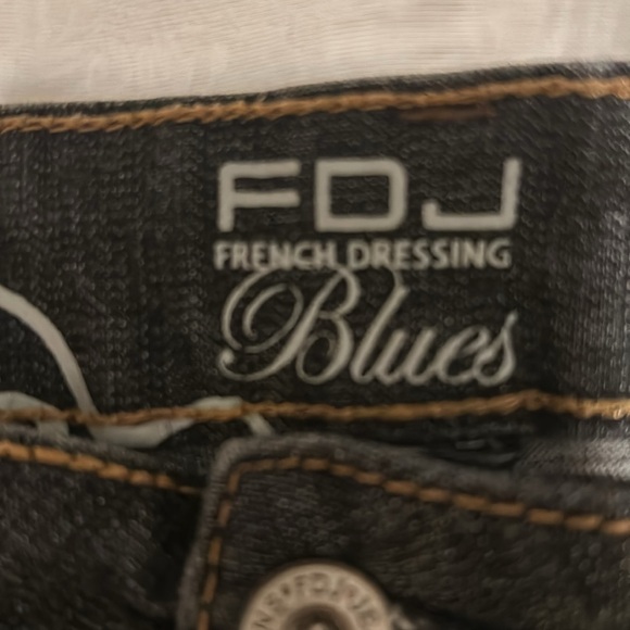 FDJ Olivia Boot Cut Dark Wash Denim Jeans - Picture 2 of 3